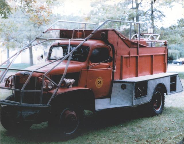 (3-15-3) Brush Truck - 1944 Chevy Army Truck